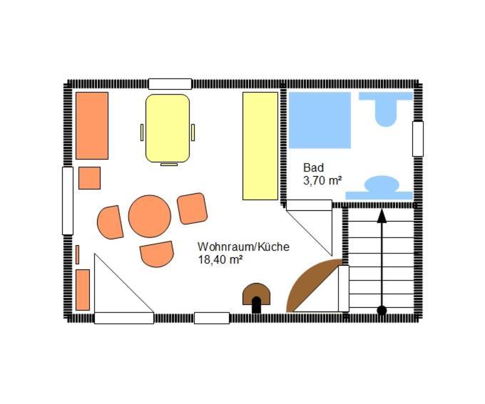 Ferienhaus Linke 풀렌도르프 외부 사진